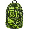 Školní batoh Baagl Školní batoh Core Lime Tag