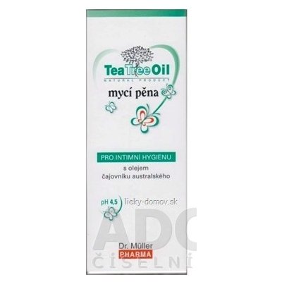 Dr. Müller Tea Tree Oil UMÝVACIA PENA na intímnu hygienu 1x150 ml