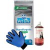 FARMINA Vet Life DOG Hypo Egg & Rice - 12 kg & LAB V Lososový olej pre psov a mačky 1000ml + Rukavica na česanie srsti psov a mačiek ZADARMO!