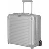Pilotný kufor Travelite NEXT 34 L strieborná