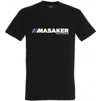 Koza Bobkov tričko Masaker 2023 čierne