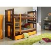 Nábytek PEGAS s.r.o. Dětská patrová postel z masivu KORNEL