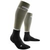CEP Compression Run Socks Tall běžecké podkolenky 4.0 dámské Barva: olive/black, Velikost: II