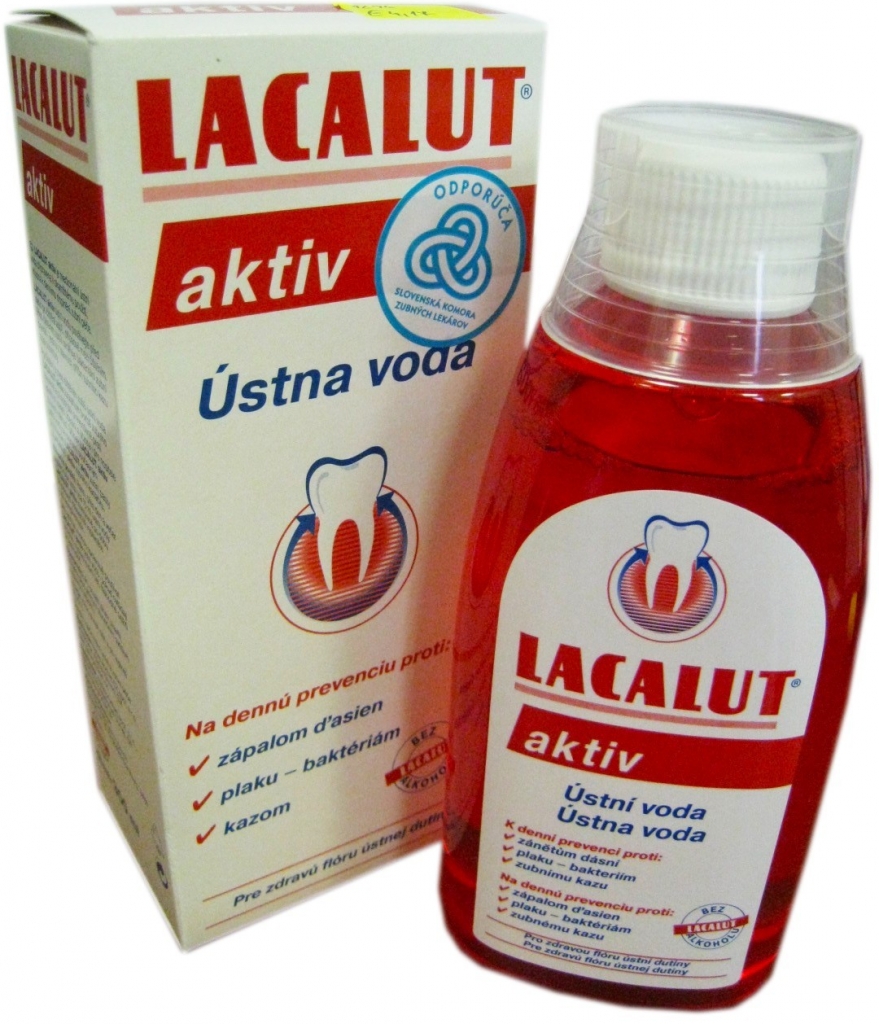 Lacalut Activ ústna voda 300 ml od 3,9 € - Heureka.sk