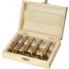 EXTOL CRAFT 44016 - frézy-sukovníky, do dreva, sada 5ks, ∅15-20-25-30-35mm