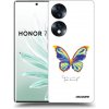 Picasee silikónový prehľadný obal pre Honor 70 - Diamanty White