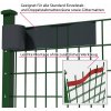 TecTake 401863 tieniaca plotová fólia s upevňovacími sponami 35 m, antracit
