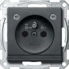 Merten M-Elegance Zásuvka 230V, s LED modulom, krytka Antracit