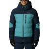 Columbia Wild Card 3 Down Jacket Pánska Lyžiarska Bunda Farba: Shasta, Collegiate Navy, Veľkosť: XL 2056611424