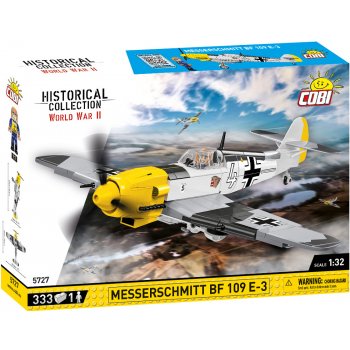 Cobi 5727 World War II Nemecké stíhacie lietadlo Messerschmitt BF 109 E-3