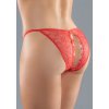 Allure Crotchless Enchanted Belle Panty Red