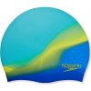 Speedo Multi Colour Silicone Cap Junior - blue/green uni