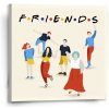 Sablio Obraz Seriál Priatelia FRIENDS Postavy - 50x50 cm