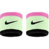 Potítko Nike Swoosh Classic Wristband 2P - pink/lime/black - Viacfarebný