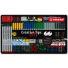STABILO Creative Kreatívny set Tips CLASSIC 6 rôznych farieb 30 ks sada v plechu