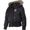 MFH detská bunda N2B Polar - ČIERNA (Detská zateplena bombera od MFH čiernej farby)