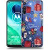 Picasee silikónový prehľadný obal pre Motorola Moto G8 - Christmas
