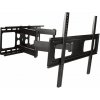 Držiak LED TV 37 – 80″ univerzálny čierny, výklopný