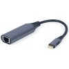 Adaptér Gembird USB-C do LAN Gbe RJ-45 A-USB3C-LAN-01