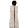 Nax Eleda Dámská prošívaná vesta LVEB097 white pepper M
