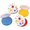 Bigjigs Toys Kastanety Hviezdičky žlutá