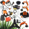 Ondragon Ondragon Benzínový krovinorez 5,2 kW, 49 cm³ – silný motor, nízke vibrácie, bohaté príslušenstvo