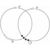 Swarovski e. Dva párové náhrdelníky best friends forever, BFF sen6175