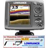 Sonar LOWRANCE Hook-5x Chirp so sondou sonar + sonda Chirp/DSI