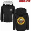 mikina s kapucňou METAL-KIDS Guns N' Roses (Bullet) Čierna