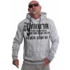 Yakuza mikina pánska s kapucňou Never Stop HOB 25007 grey Farba: šedá, Veľkosť: 3XL
