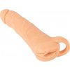 Nature Skin 2v1 Návlek na penis a masturbátor 24 cm