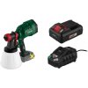 Parkside® Aku striekacia pištoľ na farbu Pfsa 20-Li B2 + Smart akumulátor 20 V/4 Ah Paps 204 B1 + Rýchlonabíjačka 20 V/4,5 A (800012373)