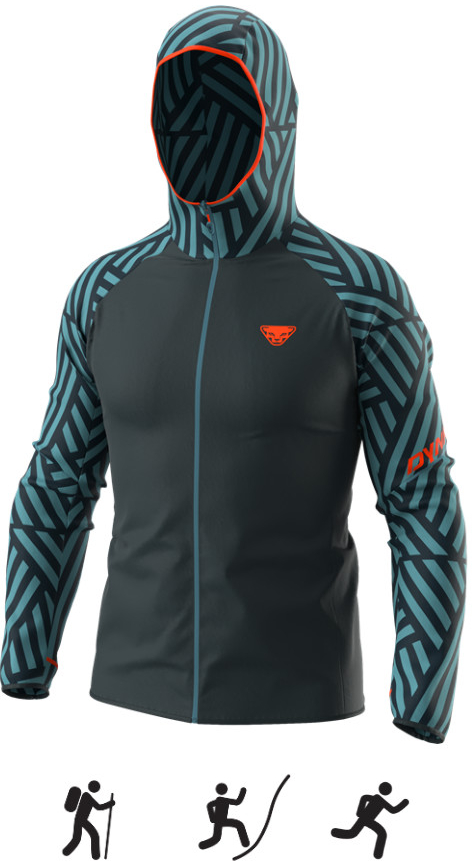 Dynafit pánska bunda TRAIL GRAPHIC WIND JACKET