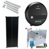 Premium sada solárného ohradníka - Kompletná bezpečnostná schránka + 5 J zdroj, 100 W panel