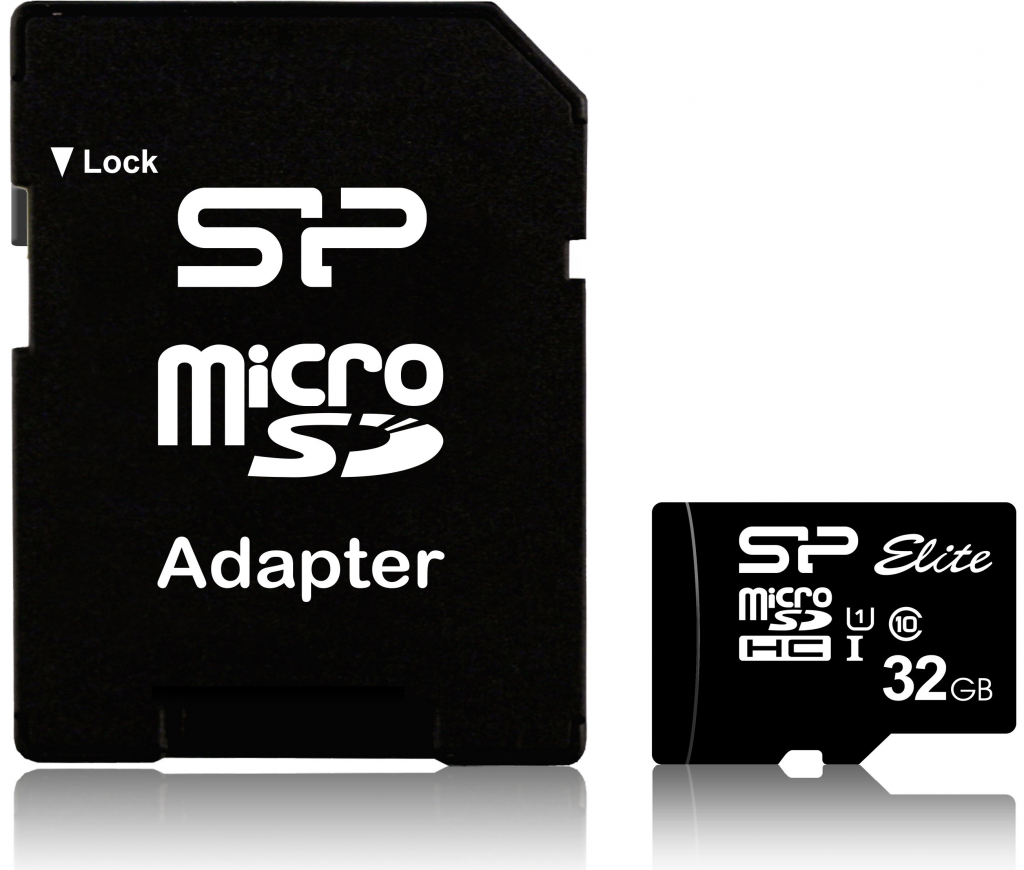 Silicon Power microSDHC UHS-I 32GB SP032GBSTHBU1V10SP