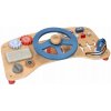 LELIN Drevený volant so zvukom pre deti