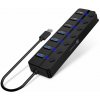 USB Hub CONNECT IT Mighty Switch 2, čierna (CHU-5410-BK)