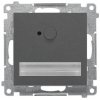 LED Orientačné osvetlenie so senzorom 230V/0,93W/4200K sivá SIMON55 (Simon)
