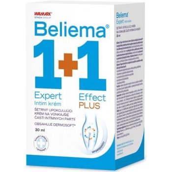 Beliema Effect PLUS + Expert Intim krém 1+1,vaginálne tablety 7 ks + intímny krém 30 ml