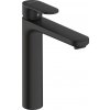 Hansgrohe Vernis Blend, vysoká umývadlová batéria 190 s odtokovou súpravou s tiahlom, EcoSmart, čierna matná, HAN-71552670