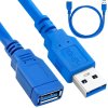 VERK GROUP USB KÁBEL 1,5 M MODRÝ (300)