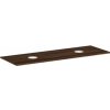 Doska pod umývadlo Hansgrohe Xelu Q 156x1,6x55 cm tmavý orech 54119630