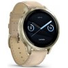 Garmin VENU 4 - 41mm, Beige/ Lunar Gold + Leather 010-03013-03 - Smart hodinky