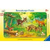 Puzzle 15 ks Lesné zvieratá