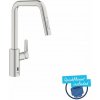 Grohe QuickFix Start - Elektronická drezová batéria s výsuvnou spŕškou, batériové napájanie, superst - 101243DC00