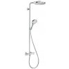 Hansgrohe Raindance S - Sprchový set s termostatom, priemer 24 cm, 3 prúdy, EcoSmart, chróm 28823000
