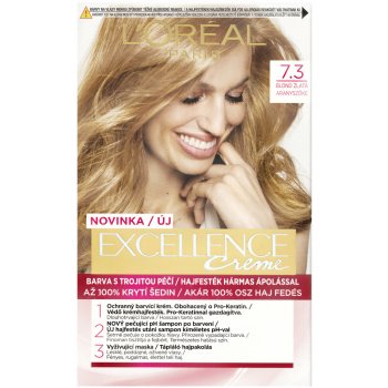 L'Oréal Excellence Creme Triple Protection 7.3 blond zlatá