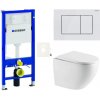 Závesný WC set Geberit do ľahkých stien / predstenová SAT SIKOGESREX67D30