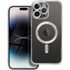 Obal / kryt na Apple iPhone 16 Plus strieborný - ELECTRO MAG COVER