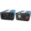 Napäťový menič Carspa P600-12, 12V/230V 600W čistá sinusovka